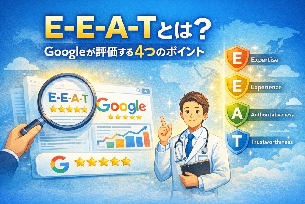 E-E-A-Tとは？Googleが評価する4つのポイント