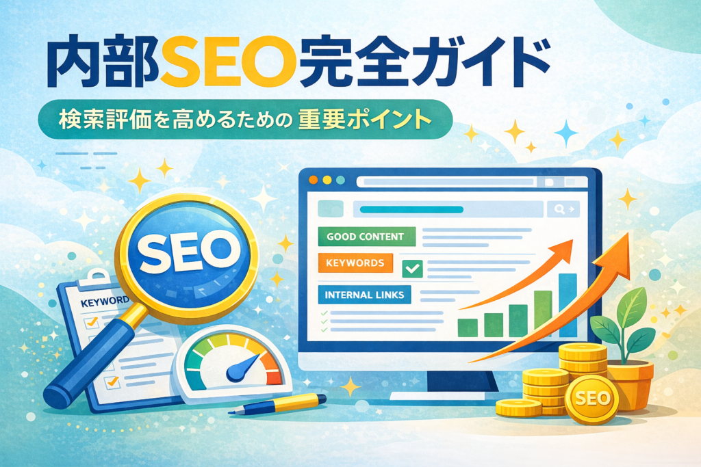 内部SEO完全ガイド｜検索評価を高めるための重要ポイント