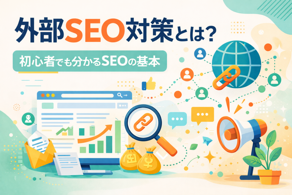 外部SEO対策とは？初心者でも分かるSEOの基本
