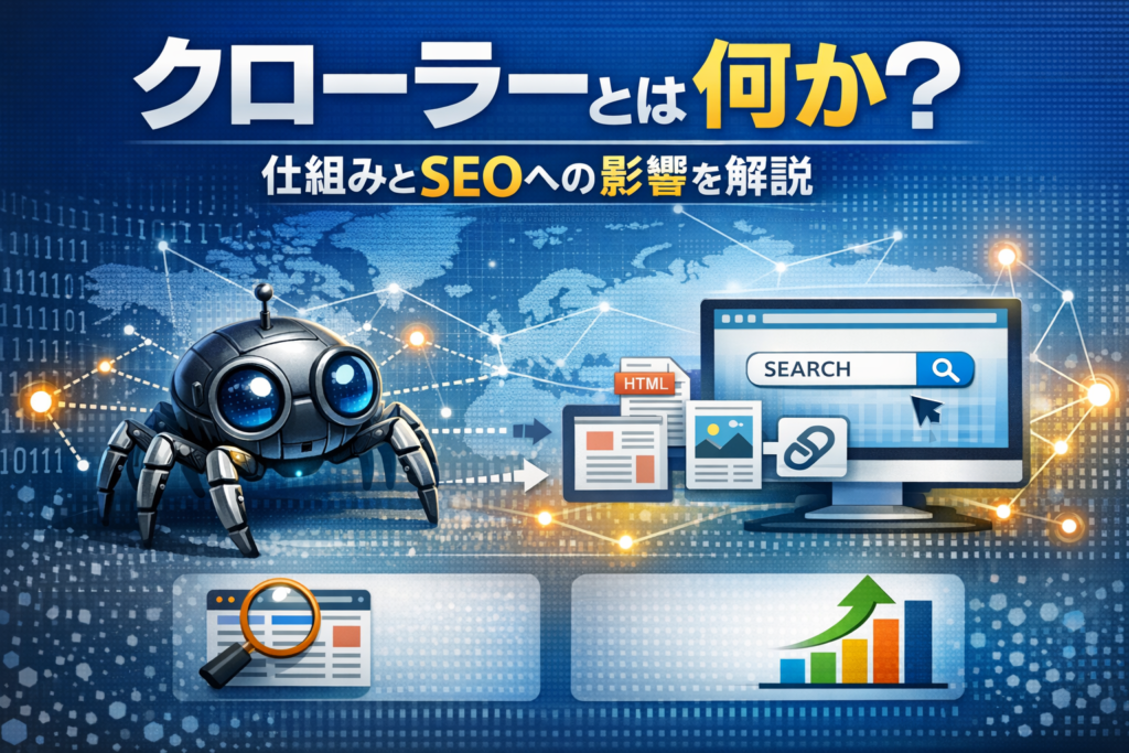 クローラーとは何か？仕組みとSEOへの影響を解説
