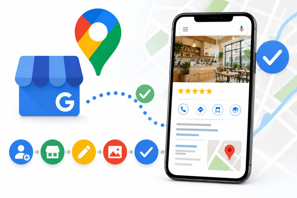 Googleビジネスプロフィールの登録方法